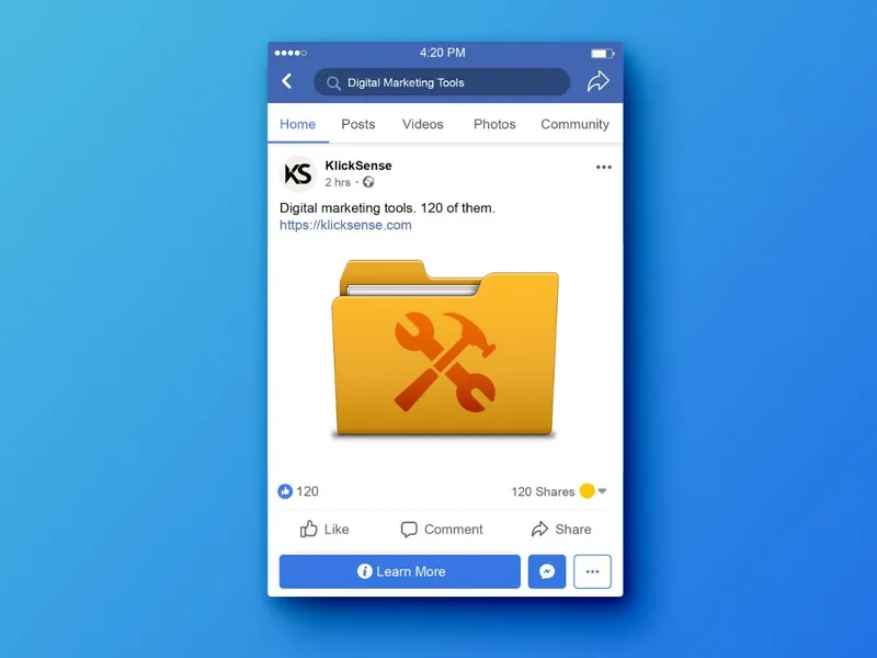 120 Digital Marketing Tools